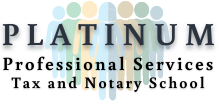 Platinum Professional Services Online Tax and Notary Education